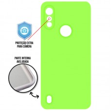 Capa Motorola Moto E6s e E6i - Cover Protector Verde Limão